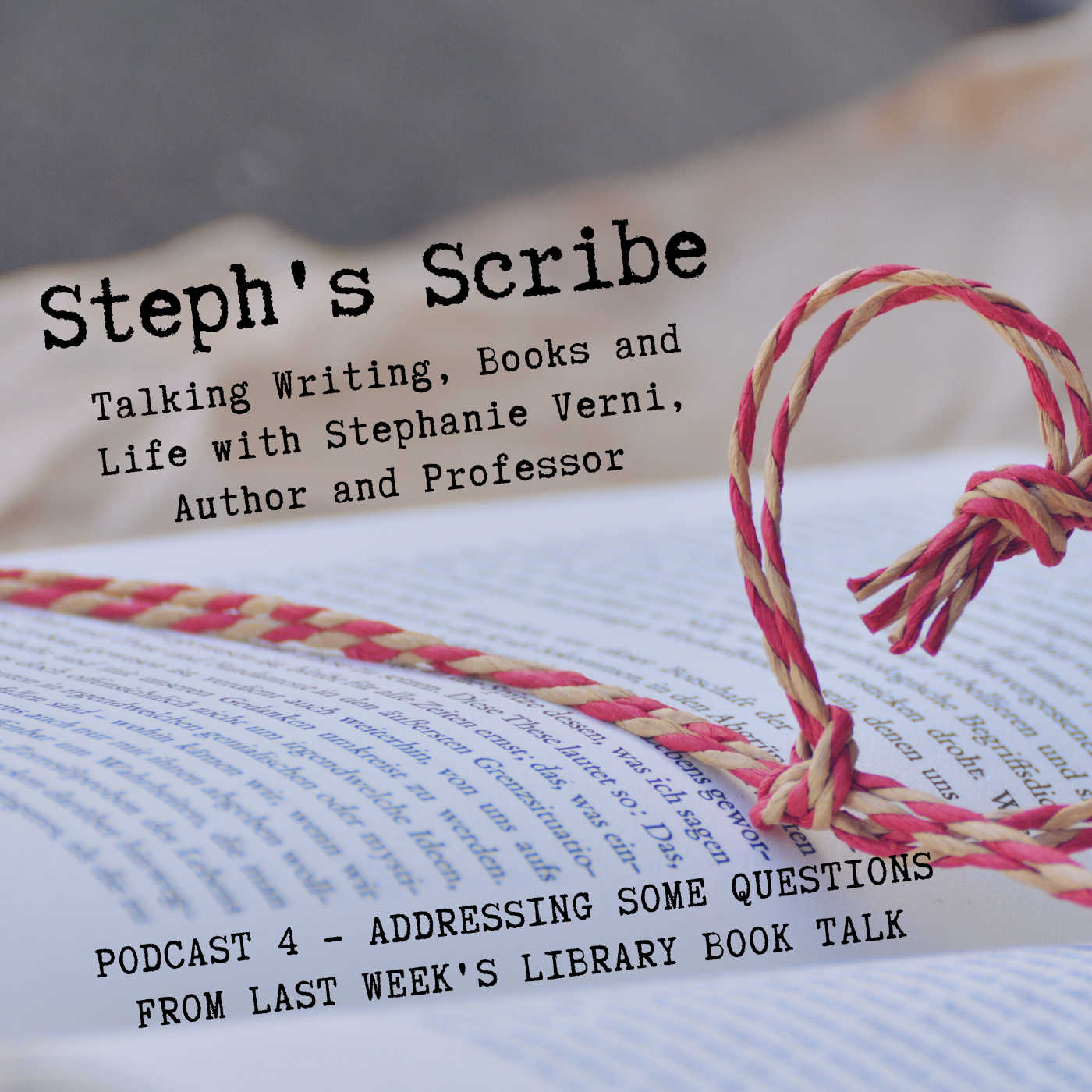 Podcast 4 – Addressing Some Questions From Last Week’s Book Talk