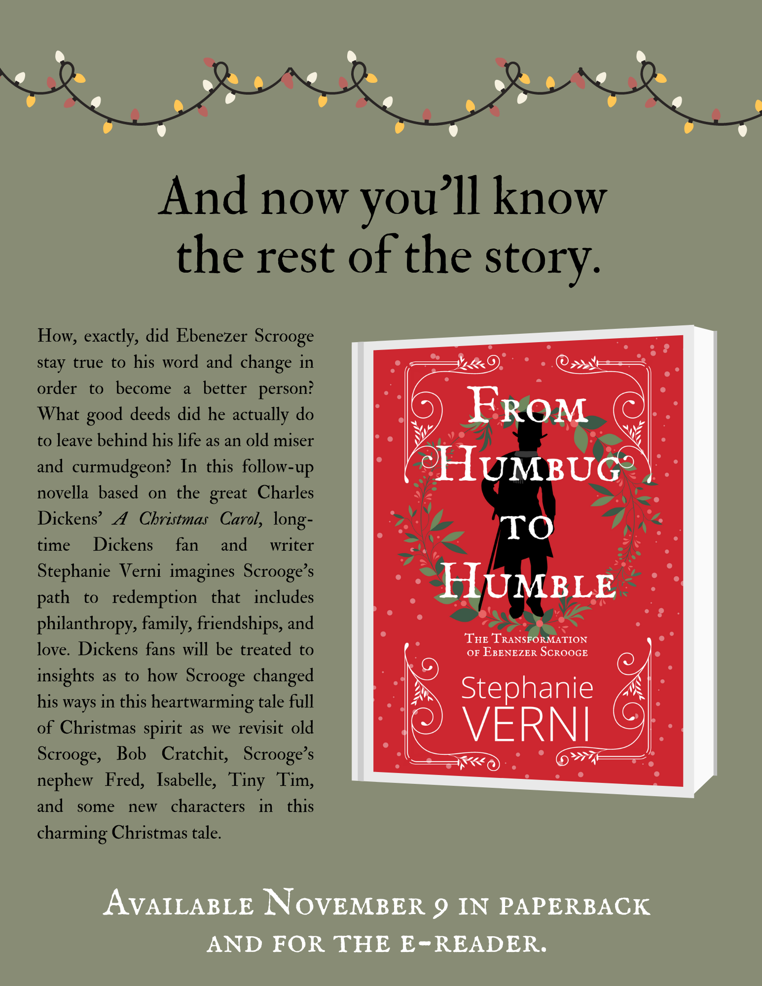 What the Dickens? Book Launch Next Week