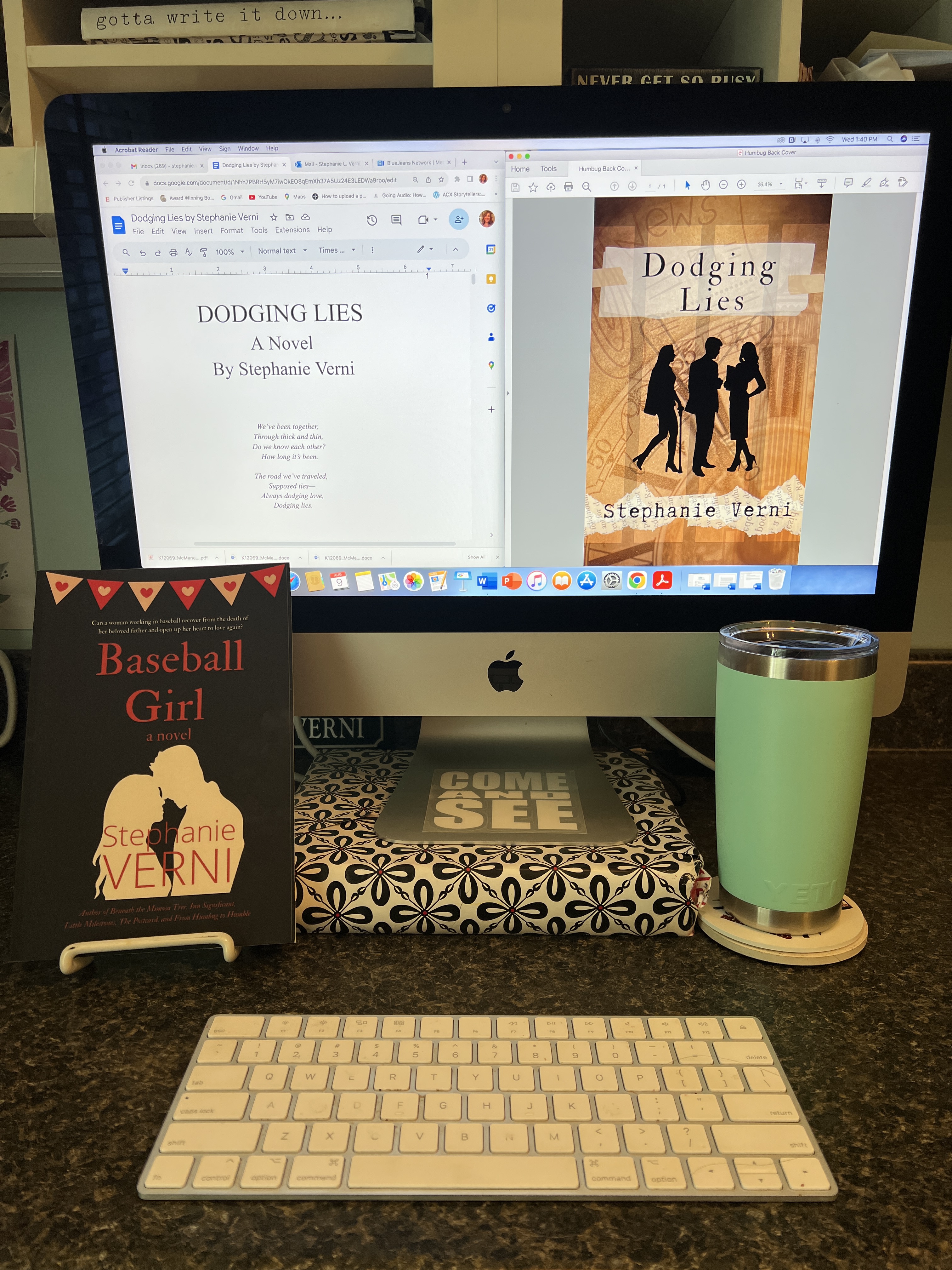 Baseball as a Backdrop…again…in my upcoming novel